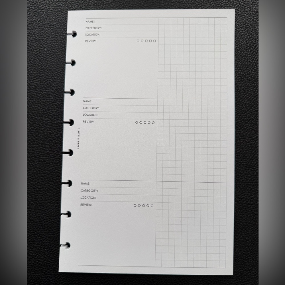 Cloth & Paper Insert - Picture 4 of 5